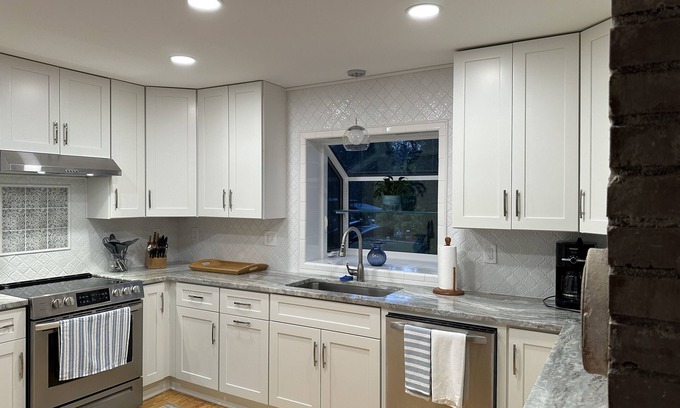 Candler House | Historic brick cottage newly renovated just 5 miles from the Blue Ridge Parkway