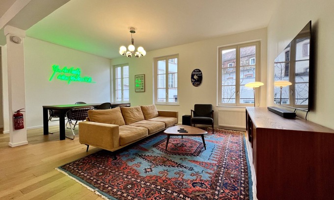 Haguenau Apartment | ❤️️Historic building ❤️️ Downtown ❤️️ Private Terrasse