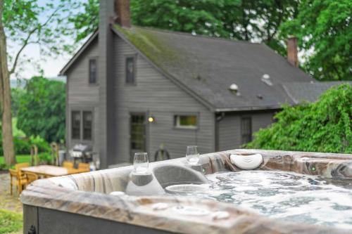 Pine Plains House | Historic Cottage w Brand New Hot Tub and Game Room