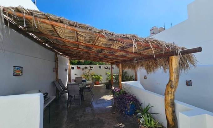 Downtown Mazatlan House | Historic Home with Roof-top Terrace and Grill