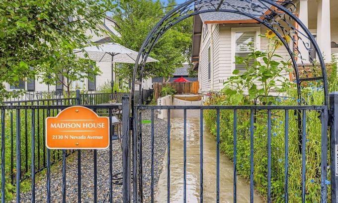 Old North End House | Historic Madison House: Stylish 2BR Couples Haven Near Downtown Colorado Springs