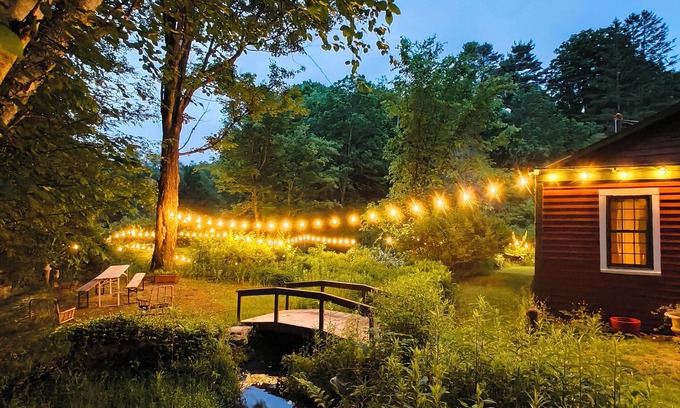 Mount Upton House | Historic Mill. Your private oasis on the creek with brooks, bridges, and forests