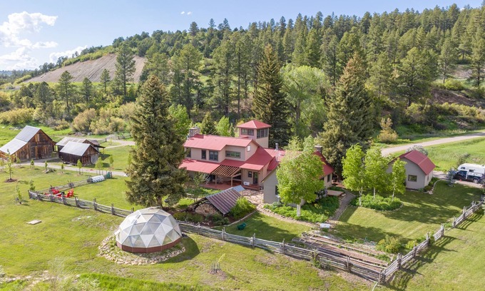 Cortez House | Historic Renovated Home and Cabin on 300 Acres - Hot Tub/Pool Table/Trails