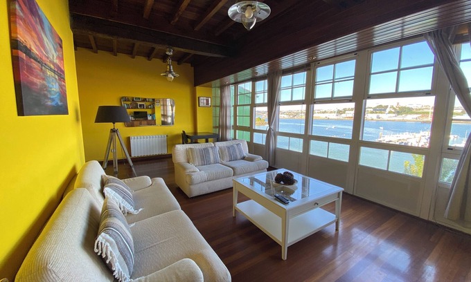 Ferrol House | Historic stone and wood house s. XVIII oceanfront, first line of beach