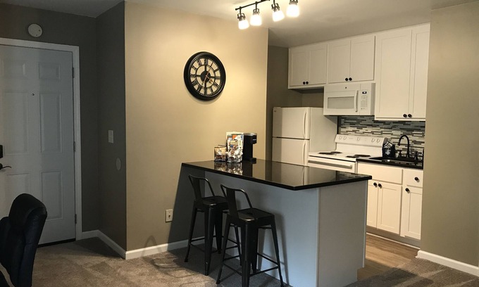 Wooster Apartment | Historic Streetcar Apartment with Modern Flair
