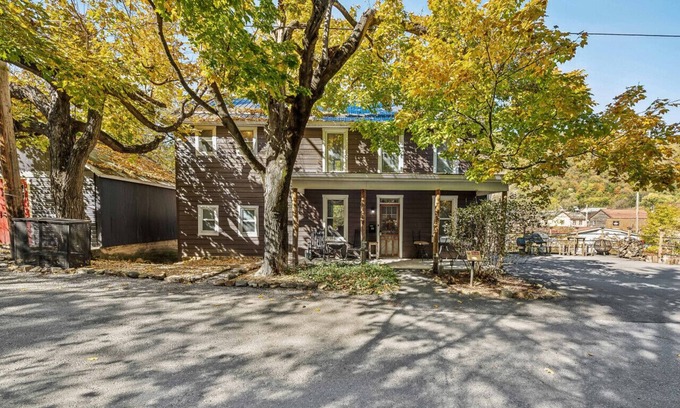 Berkeley Springs House | Historic William Smith House - Pets | Grill | Creekside | Wifi | Deck | Fire Pit