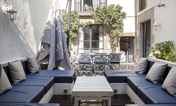 Caldes d'Estrac House | Historic XVI century beach home near Barcelona with fitness & yoga space