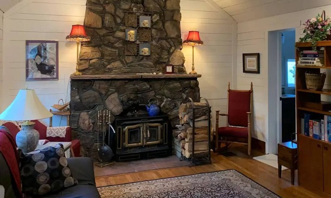 Evergreen House | History and Romance abound in this restored home & cabin in cozy Evergreen