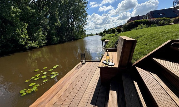 Eilsum Apartment | Hochwertige Neubauwohnung Direkt am Wasser!