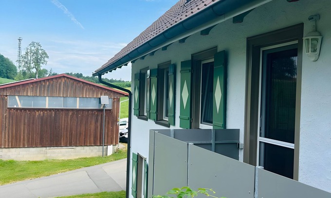 Kressbronn Apartment | Holiday Apartment "Neu" with Mountain View, Balcony and Wi-Fi