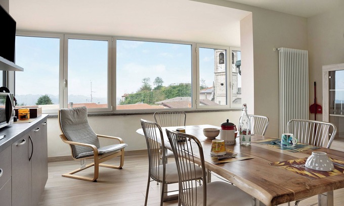 Niella Belbo Apartment | Holiday Apartment "Nigella Langhe Home" with Mountain View, Balcony & Wi-Fi