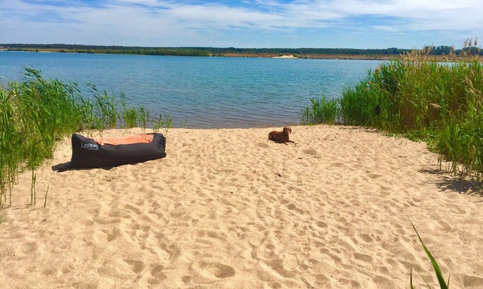 Lobnitz House | Holiday at the lake near Leipzig/Sauna- Cozy holiday home on the private beach