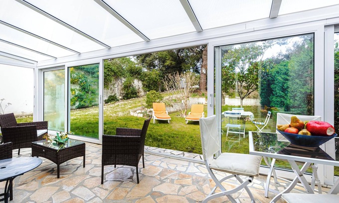 Le Grand-Village-Plage House | Holiday Home 'Maison Proche Mer, Forêt,bourg' with Private Terrace and Private Garden