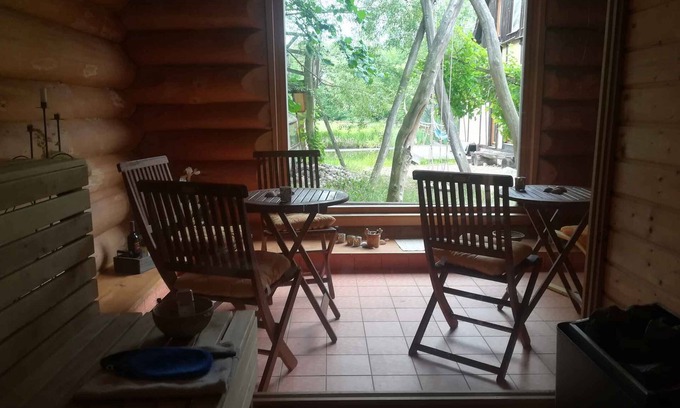 Trebbin House | Holiday home Clay house with natural bathing pond