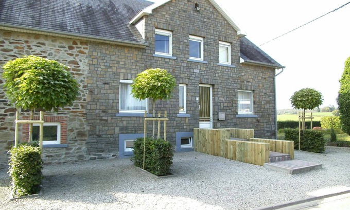Heppenbach Apartment | Holiday Home in Ardennes with Scenic Garden