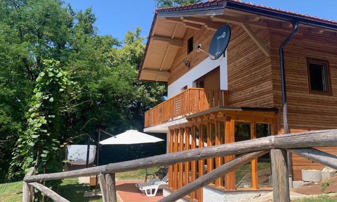Pisece House | Holiday Home Liberg with Hot tub and Sauna