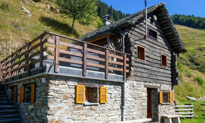 Malvaglia House | Holiday Home Rustico Catcüc by Interhome