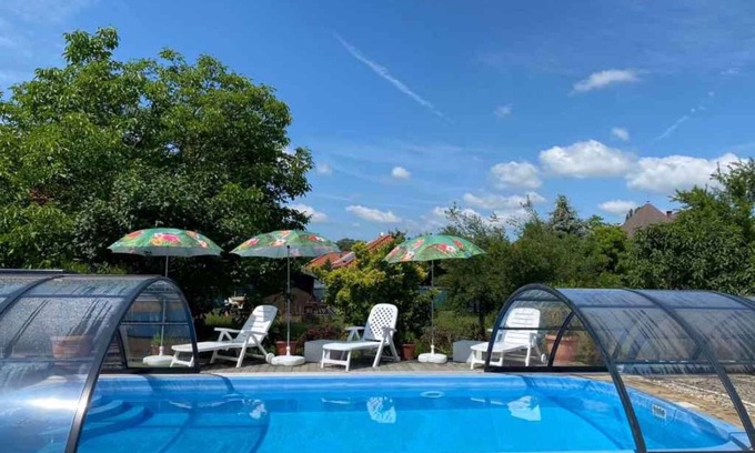 Gyenesdias House | Holiday home with pool, air conditioning and WiFi