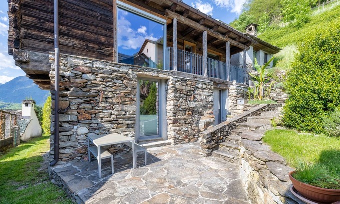 Malvaglia-dagro House | Holiday house Malvaglia for 1 - 2 persons with 1 bedroom - Holiday house