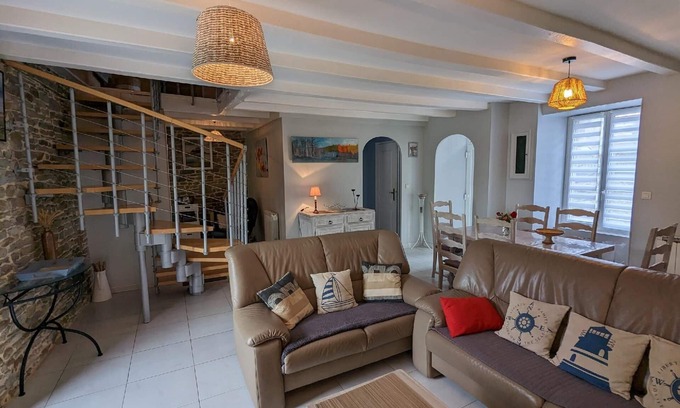 Courtils House | Holiday house Courtils for 1 - 5 persons with 3 bedrooms - Holiday house