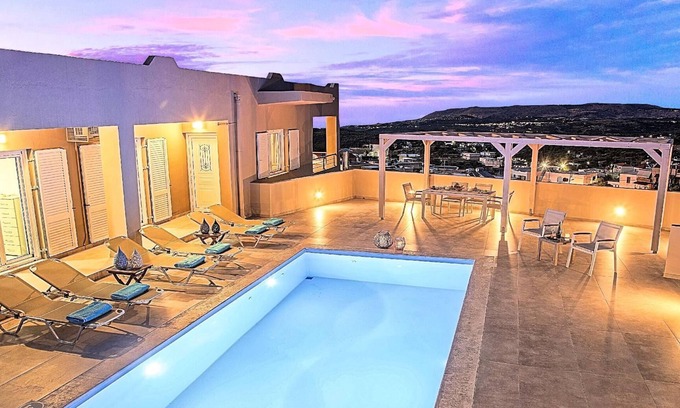 Kournas House | Holiday house Kourna for 1 - 12 persons with 4 bedrooms - Holiday house