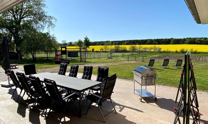Neuhof House | Holiday house Zarrentin for 1 - 10 persons with 4 bedrooms - Holiday house