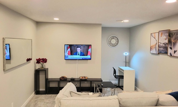 Calgary House | Home away from home with our cozy family friendly brand new legal basement suite