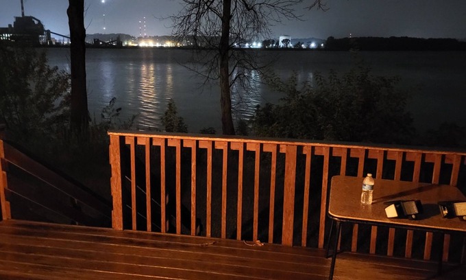 East Moline House | Home on Historic Campbell's Island with Mighty Mississippi River in the backyard
