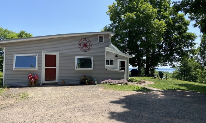 Bayfield House | Home with a beautiful view of Lake Superior and Madeline Island