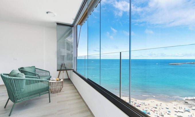 Patalavaca Apartment | Home2Book Blue Sea View Patalavaca Beach Apartment