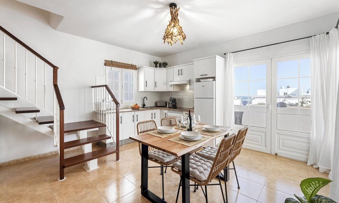 Orzola Apartment | Home2Book Delightful Órzola Duplex by the Coast