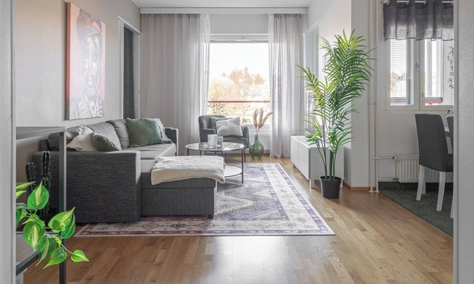 Kuopio Apartment | Homelike 1BR Apt. with Sauna & Parking