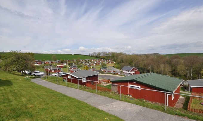 Llanybri Ski Chalet | Homely Cedar wood Chalet , Sleeps 3
