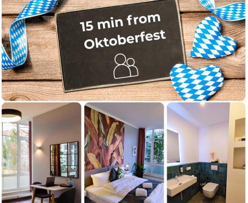 Sendlinger Feld Apartment | HOMELY STAY Studio 7 - Elegant Self-Check-In Studio for Urban Travelers - 15 min from Oktoberfest