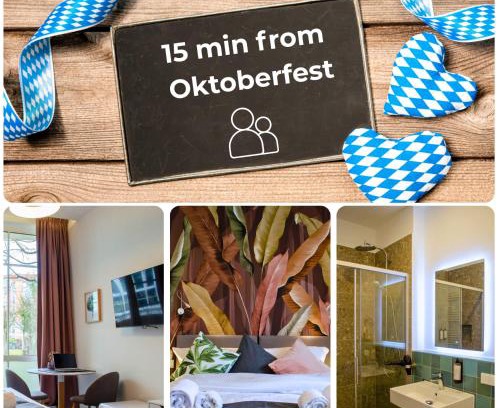 Sendlinger Feld Apartment | HOMELY STAY Studio 8 - Relaxed Self-Check-In room in Munich - 15 min from Oktoberfest