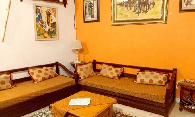Medina of Tunis Apartment | Homerez - Apartement 4 km away from the beach for 4 ppl. with terrace at Tunis