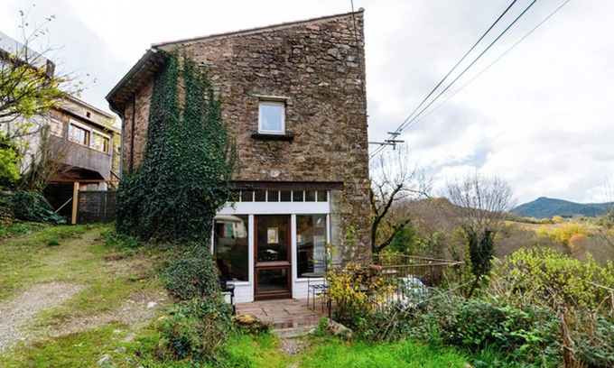 Faugeres House | Homerez - Charming House in Faugères with Mountain View
