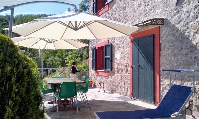 Barga Villa | Homerez - Charming villa in Barga with enclosed garden and fireplace