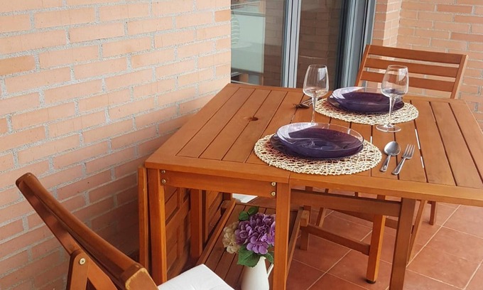 Ciruena Apartment | Homerez - Nice appartement for 4 ppl. with shared pool and terrace at Cirueña