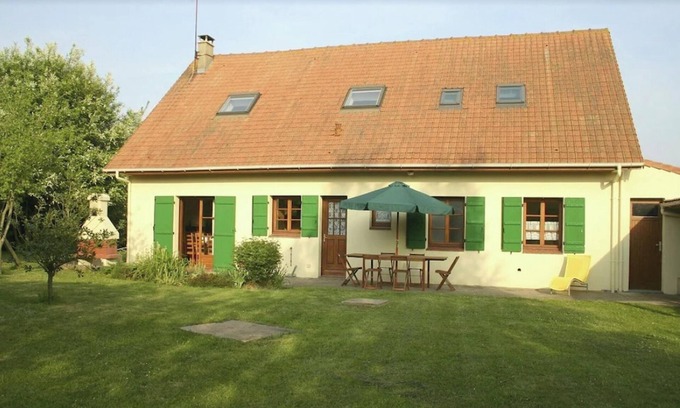 Saint-Josse House | Homerez - Spacious House in Saint-Josse with Garden