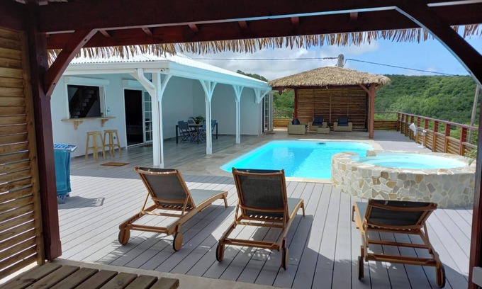 Le Marin Villa | Homerez - Villa in Le Marin, sea view