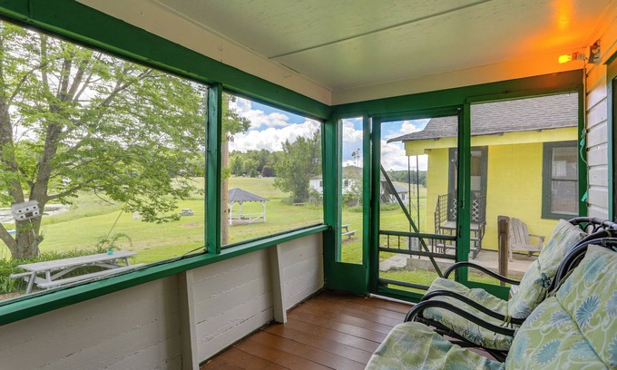 White Mills Cabin | Honesdale Cabin on 110-Acre Farm: Pets Welcome!