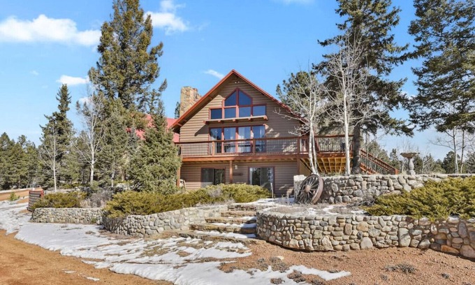 Spring Valley Cabin | Hot tub Cabin, GAME ROOM, Pikes Peak Views