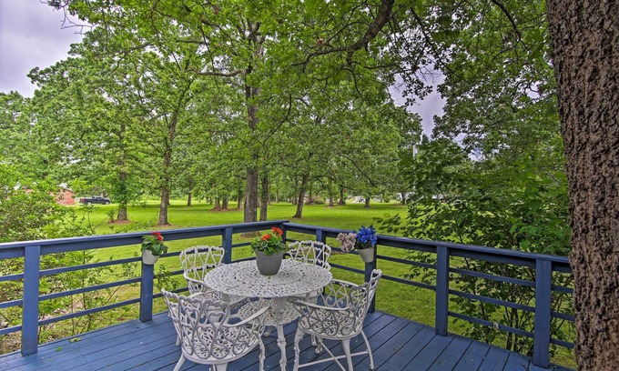 Grove House | Hot Tub & Deck: Tranquil Home Near Grand Lake