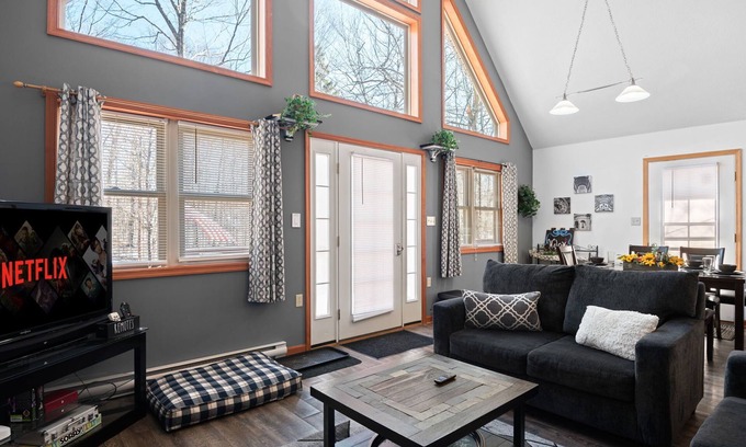 Pocono Lake Ski Chalet | Hot Tub, Fire-place, Game Room, Arrowhead Lake