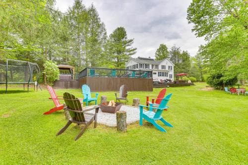 Greentown House | Hot Tub, Game Room Greentown Home Near State Park