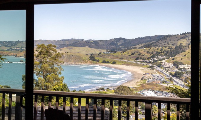 Pedro Point House | Hot Tub Overlooking Ocean!
