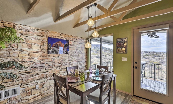 Cornville Cottage | Hot Tub & View: Wine Country Retreat in Cornville