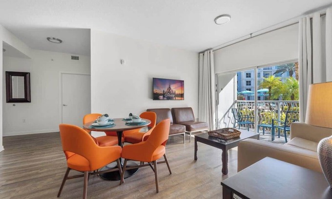 Celebration Apartment | Hotel Apt at Celebration 10 min from Disney