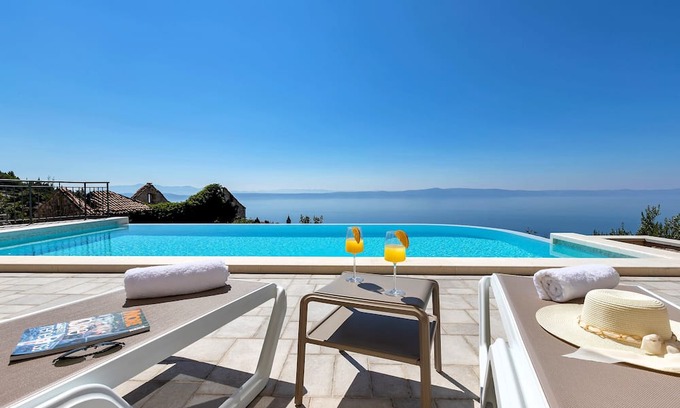 Podgora Bed & Breakfast | Hotel Nature's Retreat, Deluxe double room with panoramic sea view